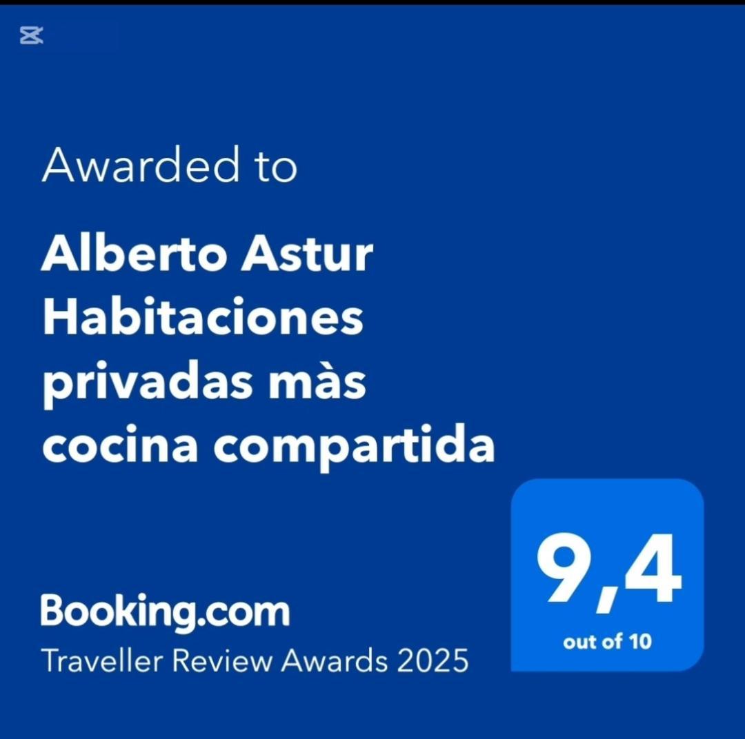 Alberto Astur Habitaciones Privadas Mas Cocina Compartida Oviedo Dış mekan fotoğraf